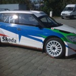 I FRATELLI MARAN AL VIA DEL RALLY DEI LAGHI SU SKODA FABIA S2000